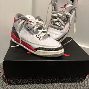 Jordan Fire Red 3 Box
